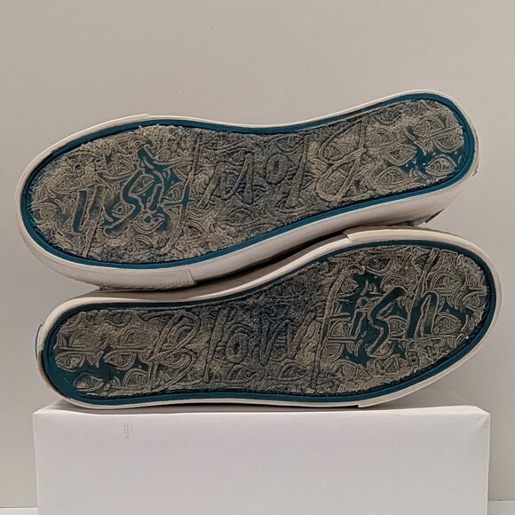 Blowfish Malibu Mamba Platform Sneaker in Sweet Gray Color Washed Canvas - Picture 13 of 15